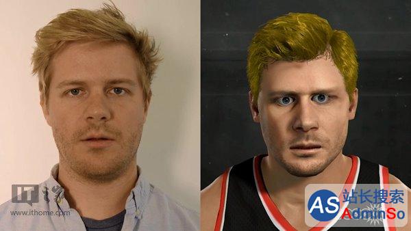 《NBA 2K17》面部扫描取代捏脸：结果让人喷饭